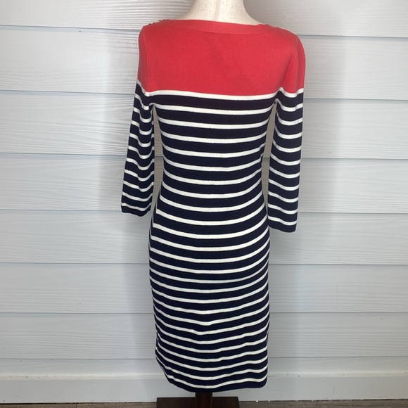 NWT Talbot's Breton striped sweater dress, size small - Picture 7 of 11